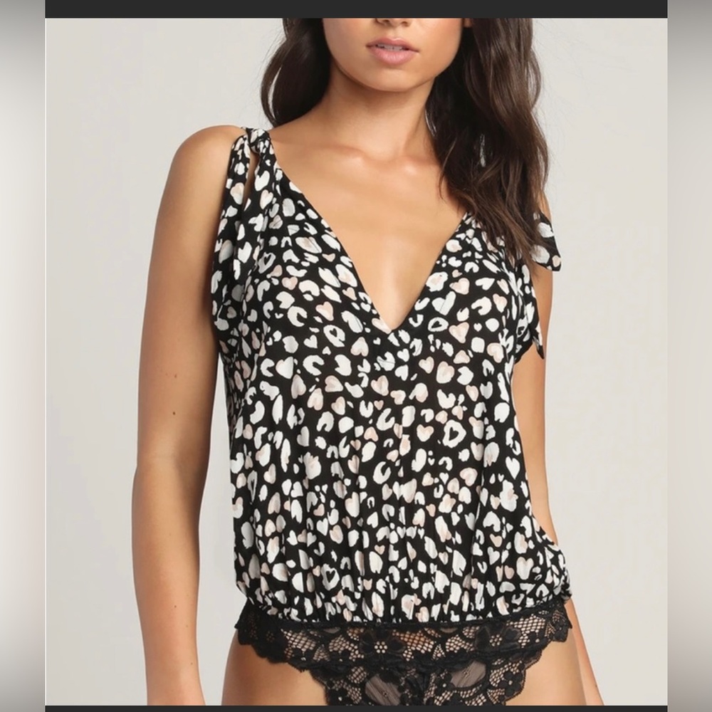 NWT Free People Intimately Bare It All Bodysuit